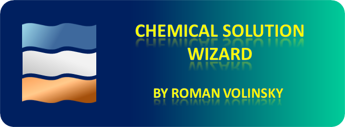 Chemical Solution Wizard